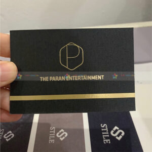 Danh Thiếp Ép Kim – Xu Hướng Thiết Kế Sang Trọng 2025