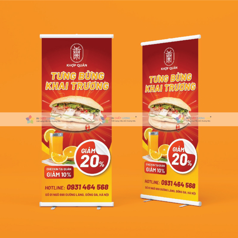 Cập Nhật Xu Hướng Thiết Kế Standee Mới Nhất 2025