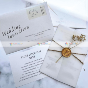 Xu Hướng Thiệp Cưới Đẹp & Sang Trọng 2025