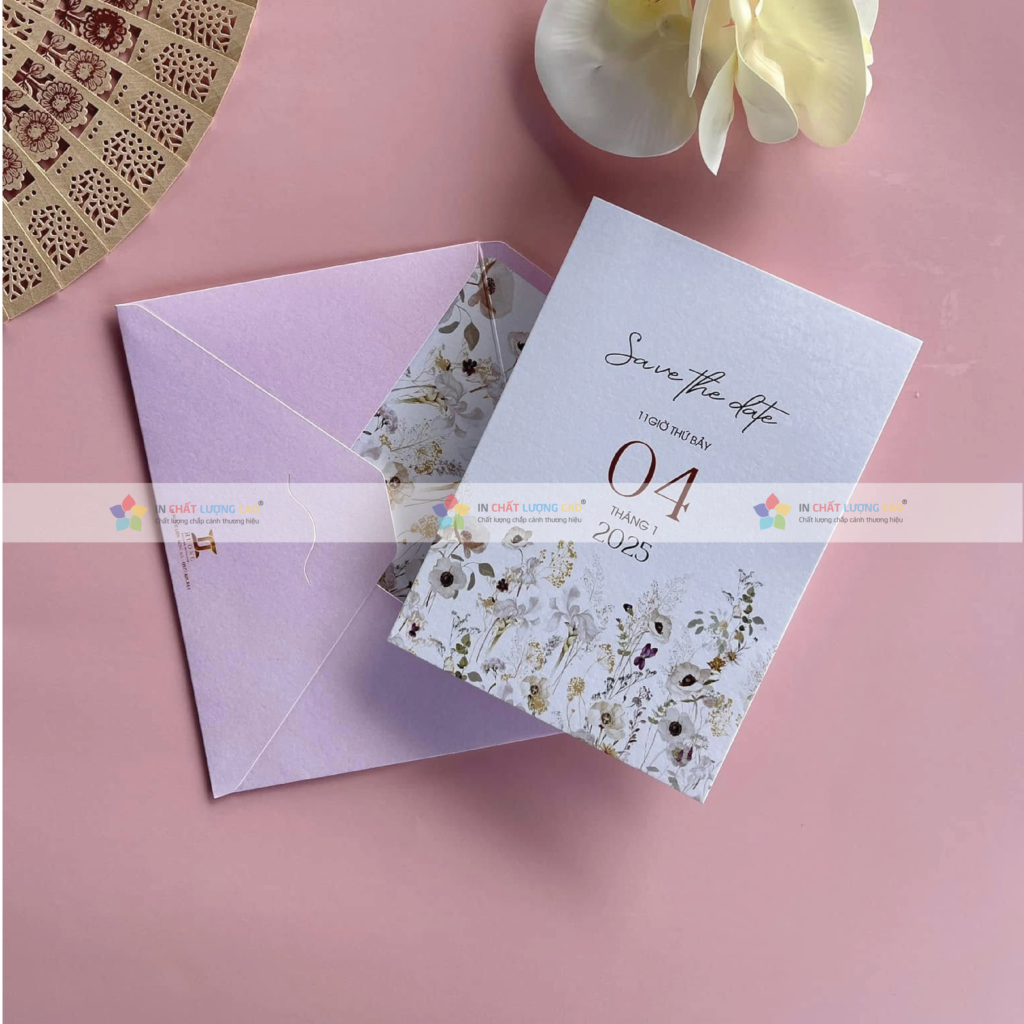 Xu Hướng Thiệp Cưới Đẹp & Sang Trọng 2025