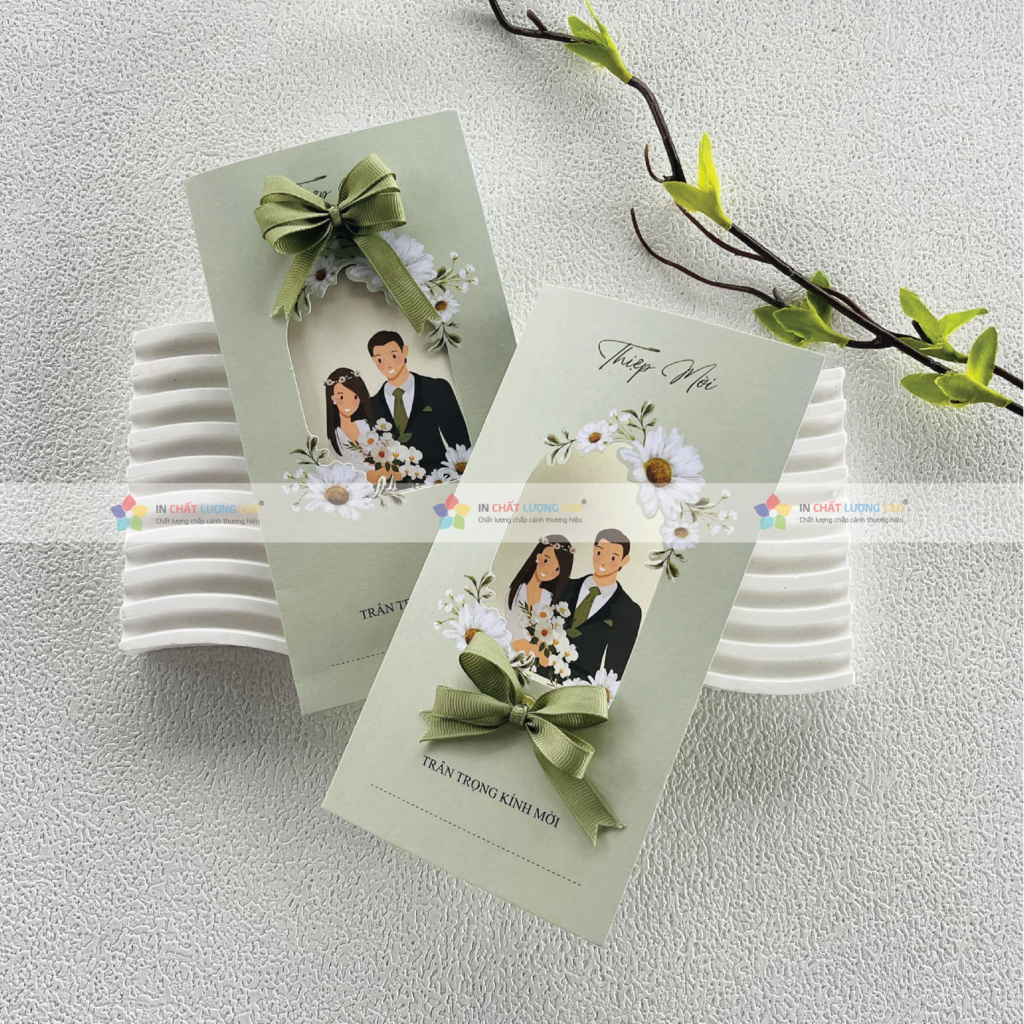 Xu Hướng Thiệp Cưới Đẹp & Sang Trọng 2025