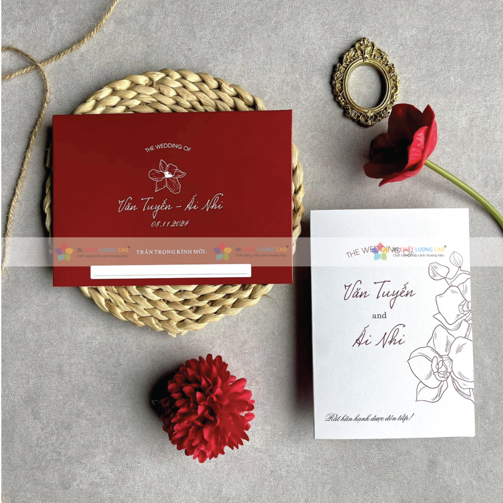 Xu Hướng Thiệp Cưới Đẹp & Sang Trọng 2025