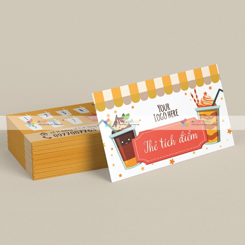 In Thẻ Tích Điểm – Bí Quyết Giữ Chân Khách Hàng 2025