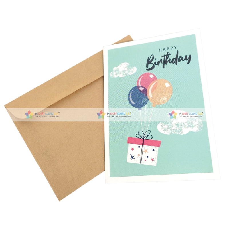 In Thiệp Sinh Nhật Chuyên Nghiệp, Giá Rẻ 2025